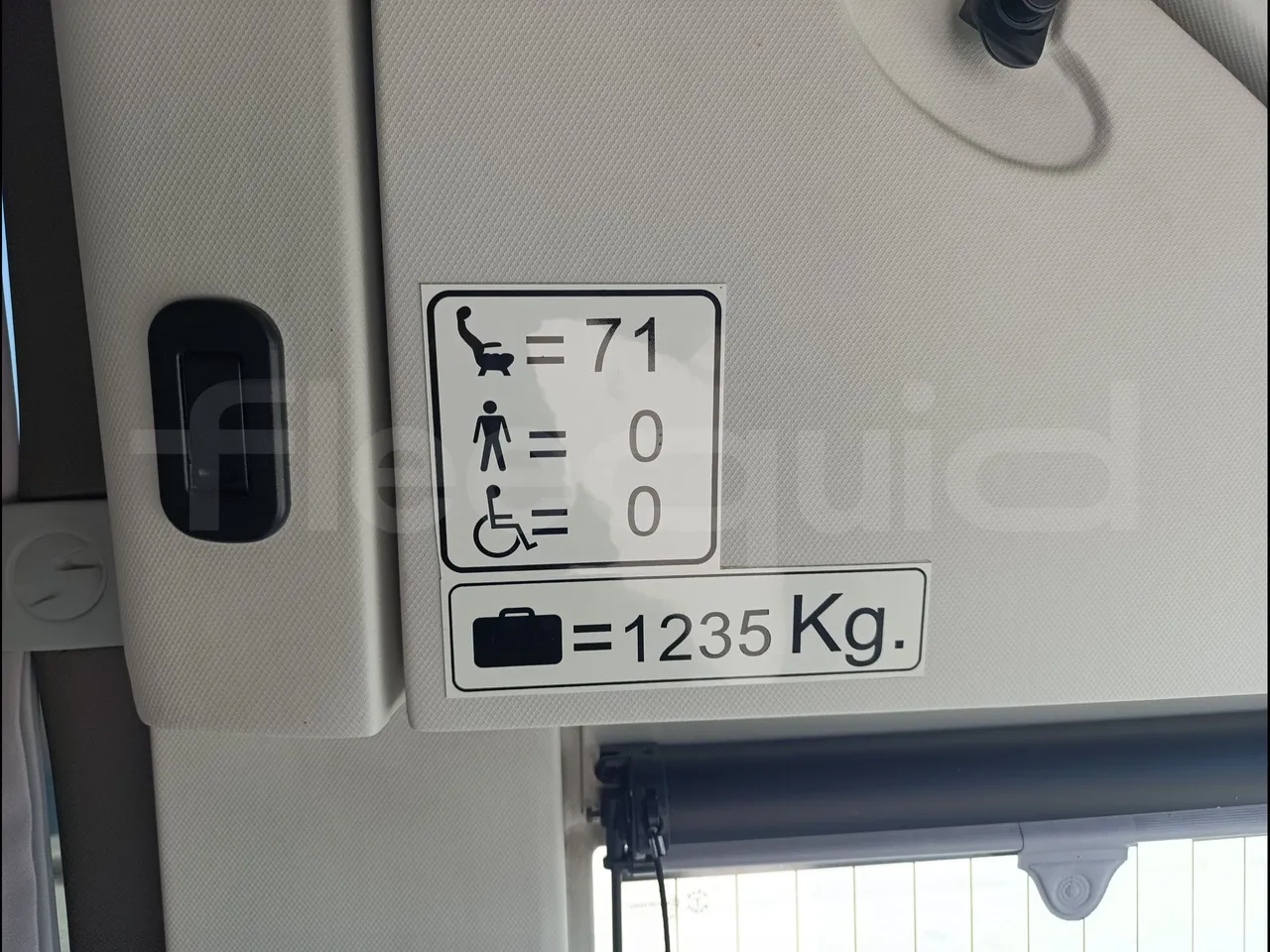 Volvo Sunsundegui Sunsundegui/Euro6-345Kw-14.995 Mt - seat plate photo