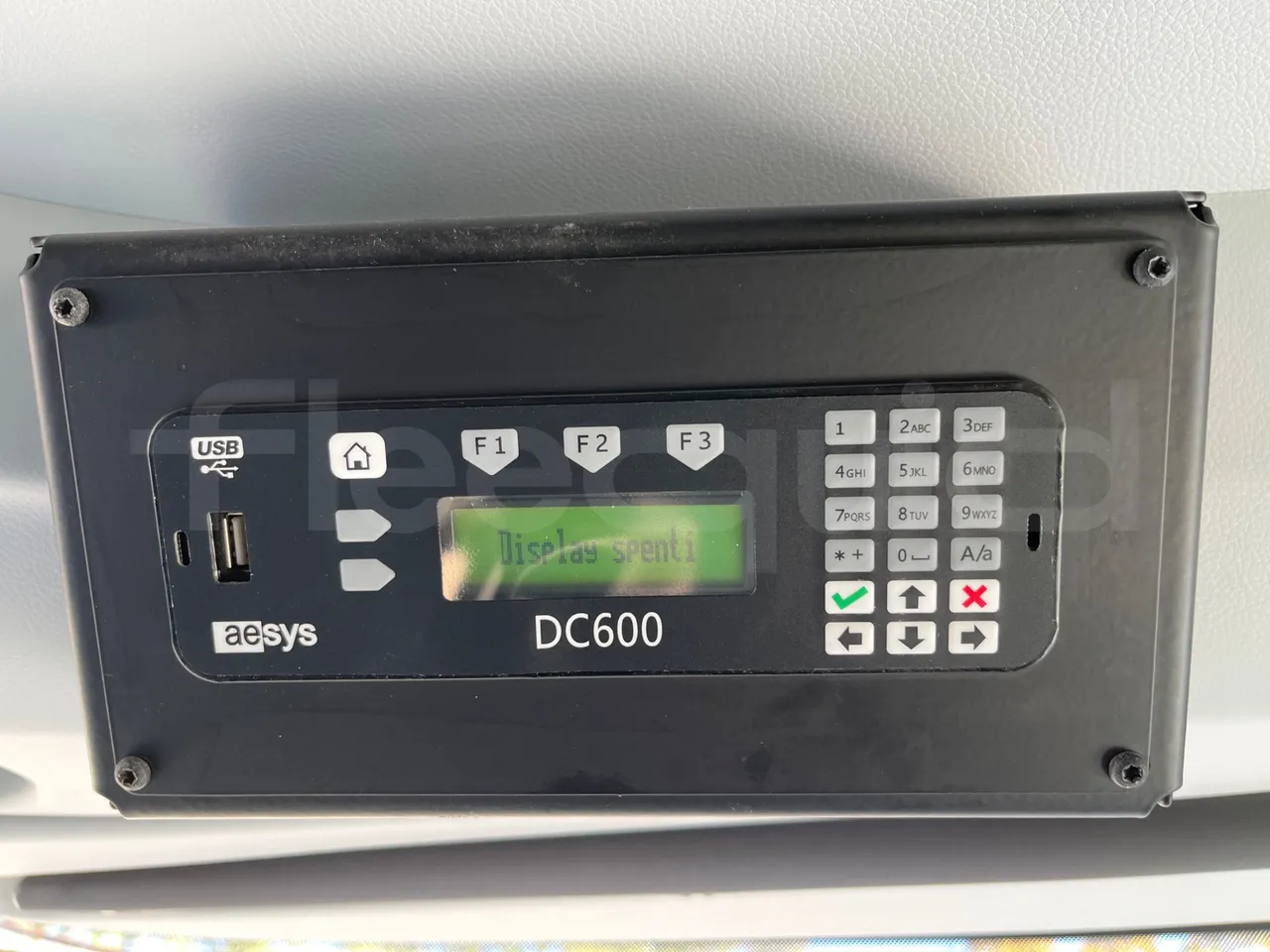 Neoplan Skyliner V6ACE -EUR6 -375kW -14m - command unit indicators