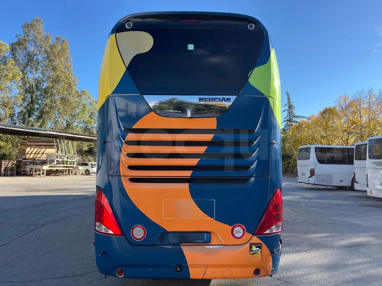Neoplan Skyliner V6ACE -EUR6 -375kW -14m - rear hatch closed