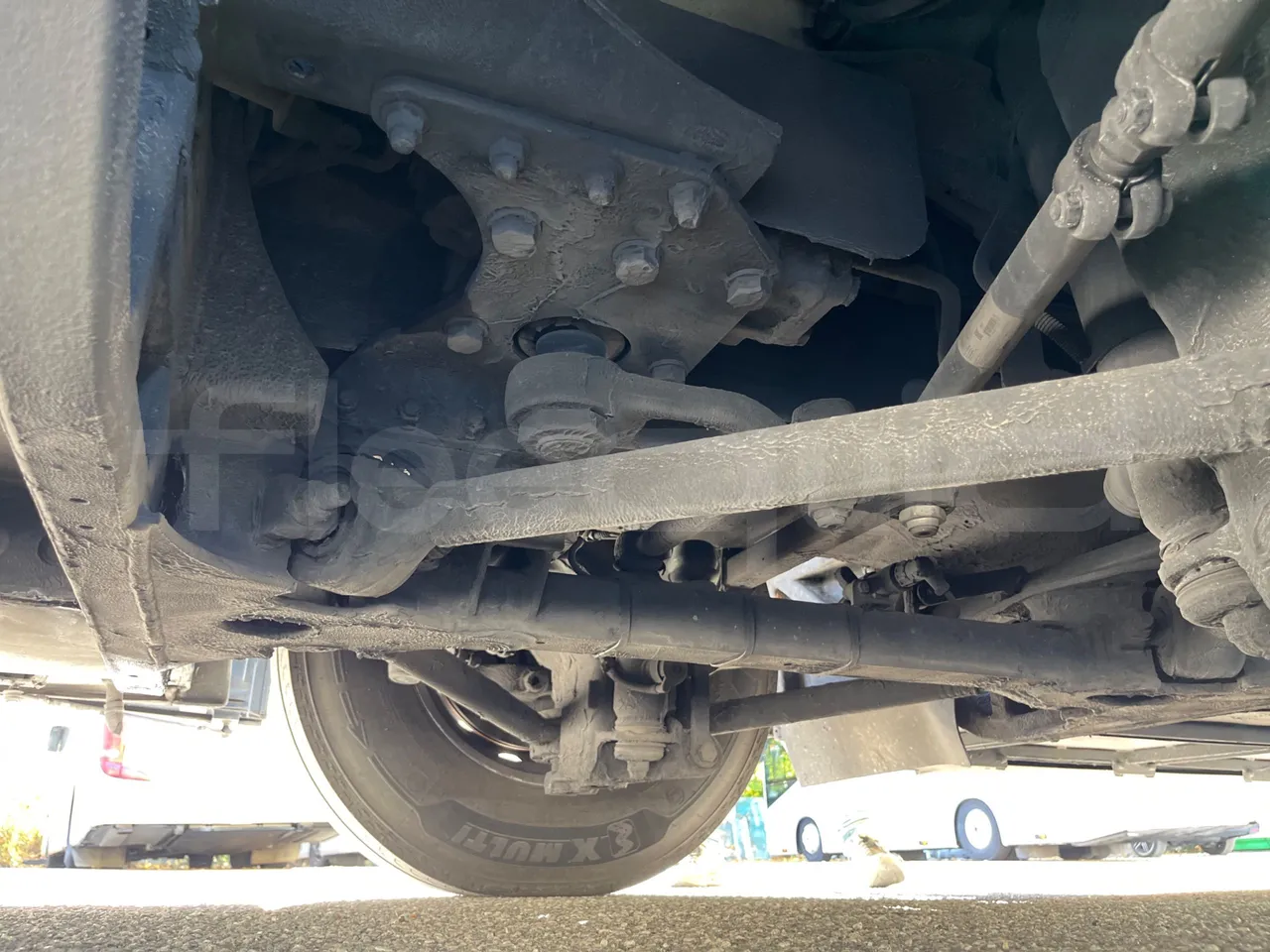 Neoplan Skyliner V6ACE -EUR6 -375kW -14m - front axle right side