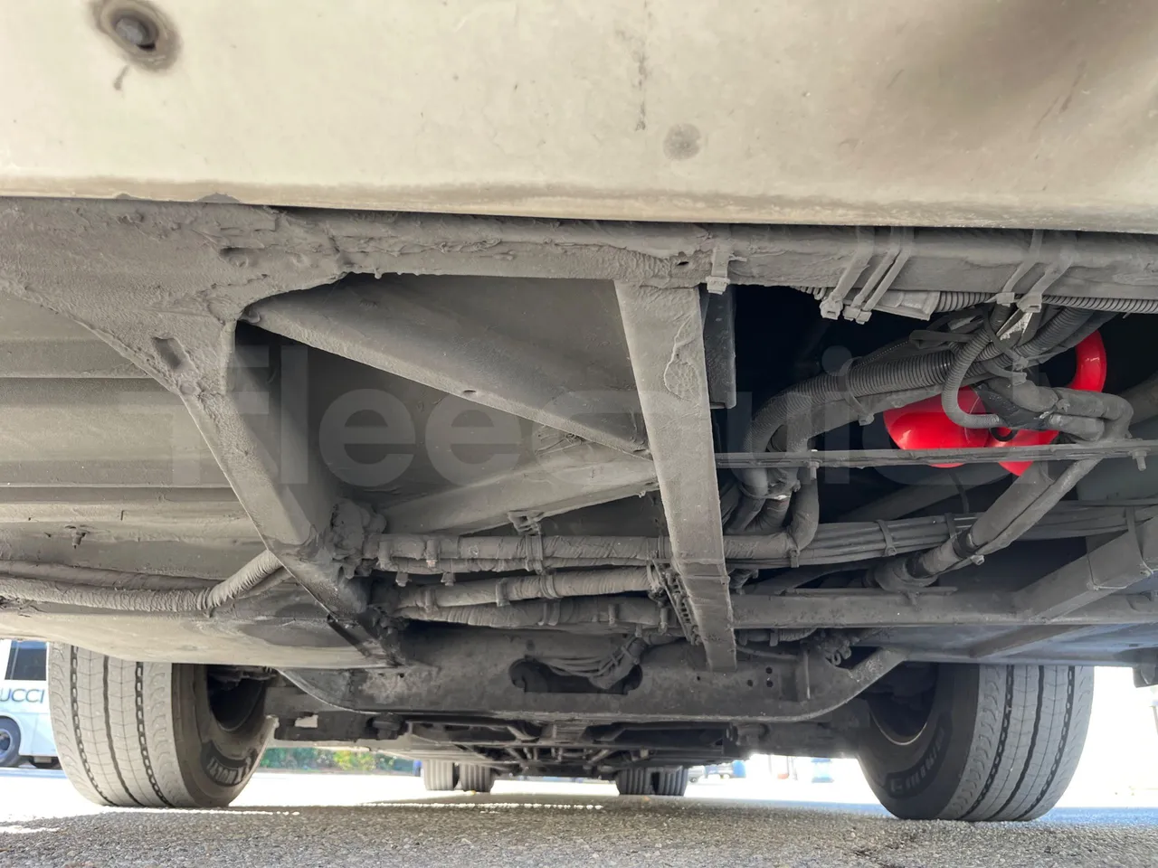 Neoplan Skyliner V6ACE -EUR6 -375kW -14m - front undercarriage from front