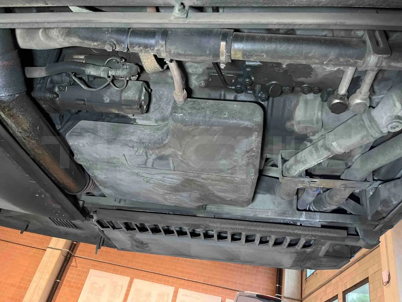 Mercedes-Benz Integro - Engine Without Protection