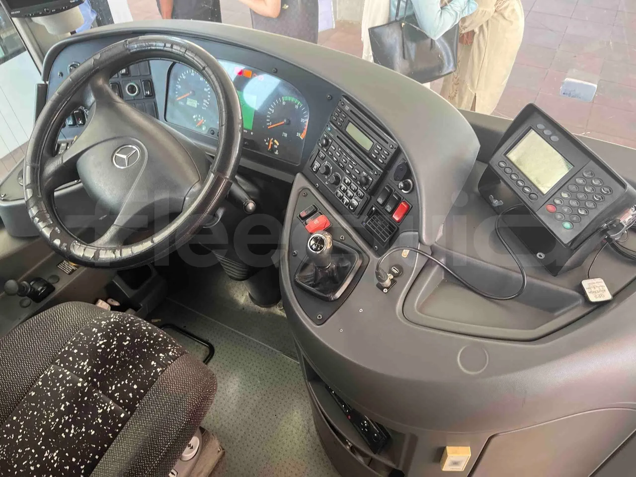 Mercedes-Benz Tourismo - buttons panels on