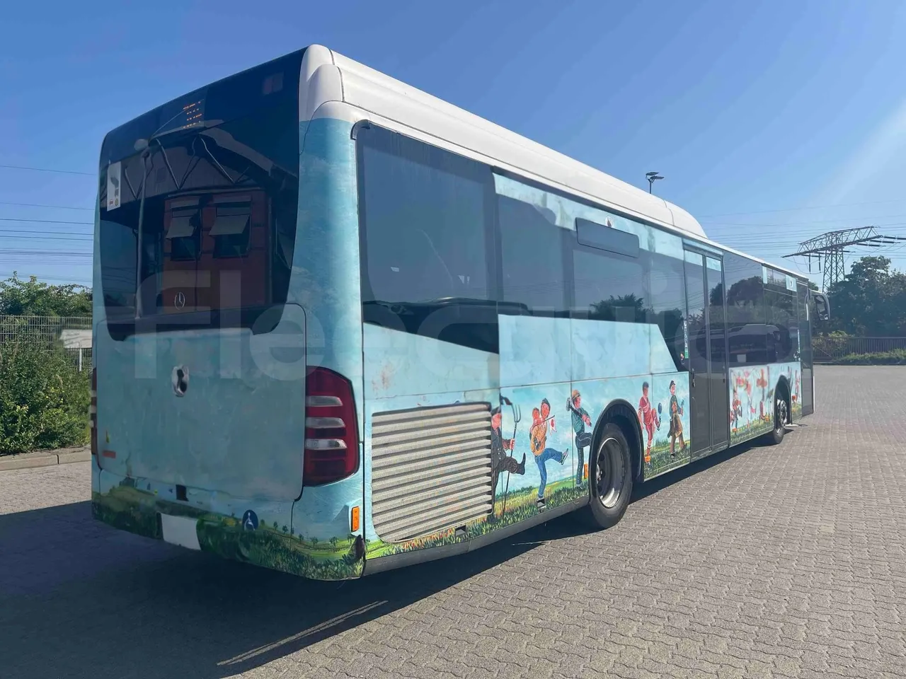 Mercedes-Benz Citaro - 3/4 Rear Right Side