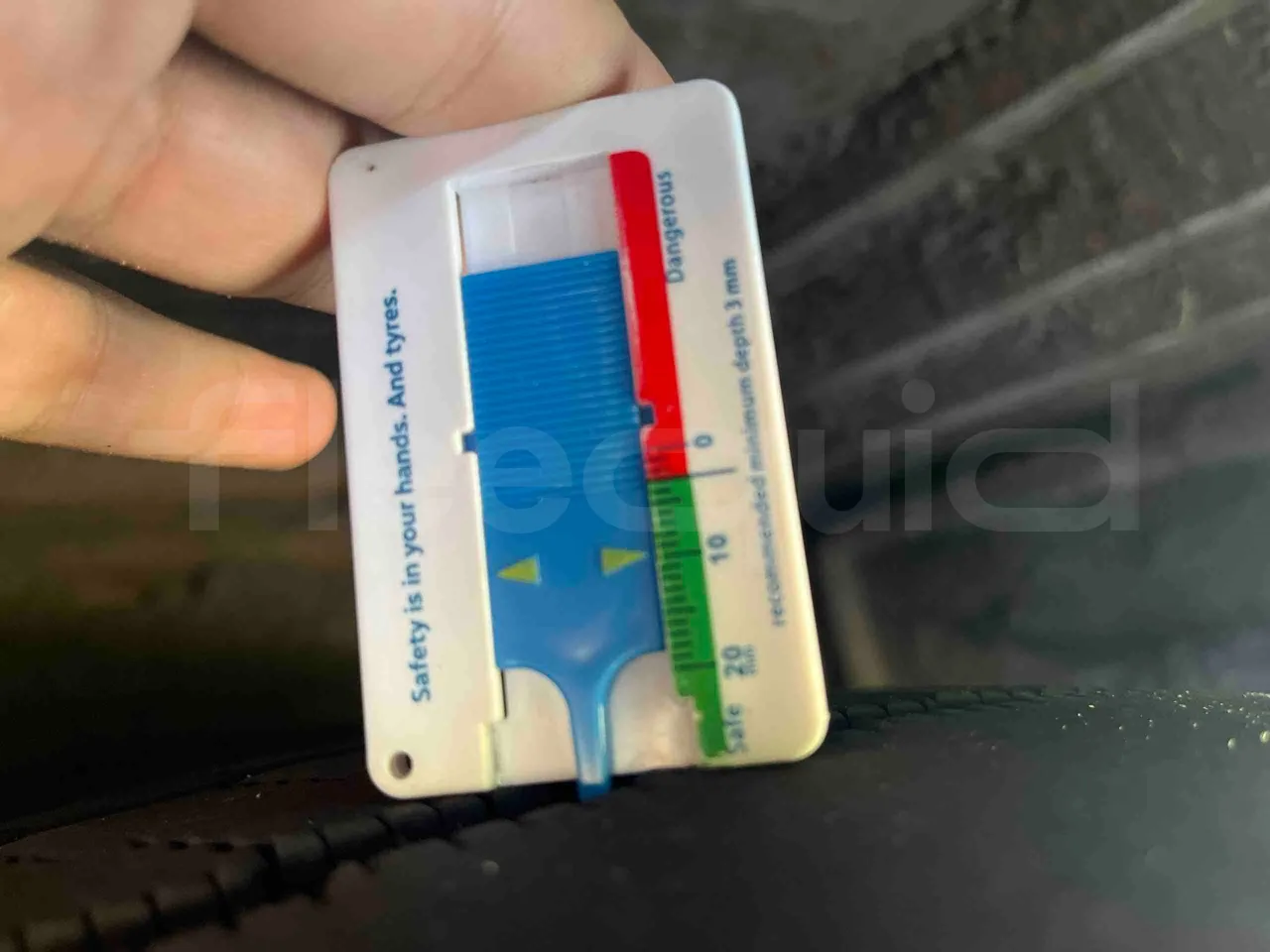 Mercedes-Benz Citaro - First Axle Left Side: Tyre Tread