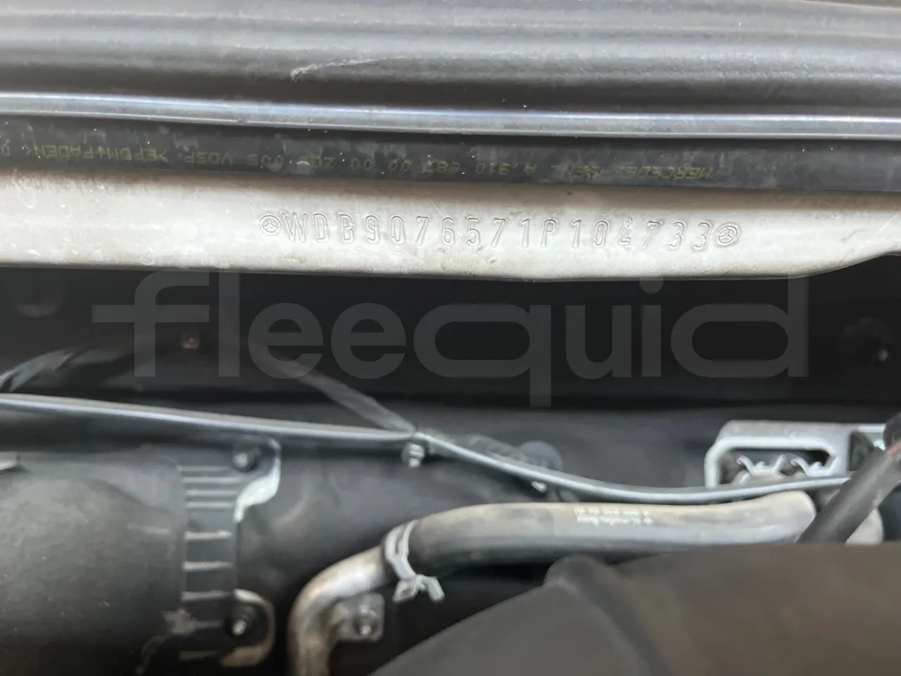 Mercedes-Benz Sprinter 906BB50-EUR6 -120kW -7.367m - chassis VIN photo (mandatory for bus to scrap)