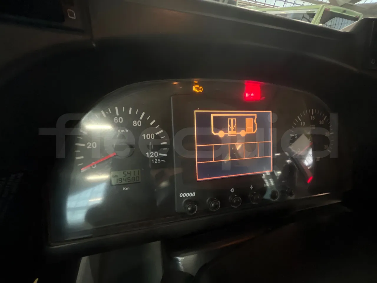 Iveco Citelis PS09D1/A/95 -EUR5 -213kW -11.990m - dashboard lights on