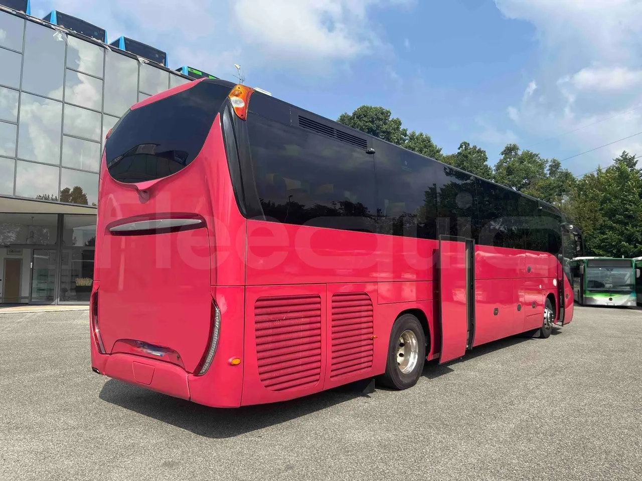 Iveco Magelys - 3/4 Rear Right Side Doors Open