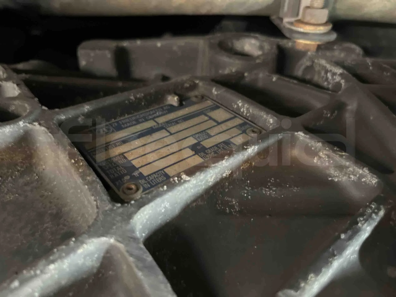 Iveco Magelys - Gearbox Plate