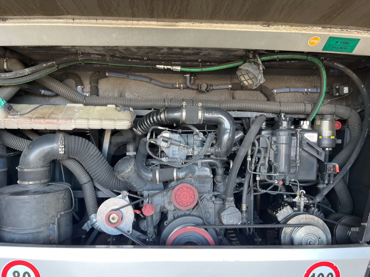 Beulas Scania Aura 18.460 - EUR3 - 338kW - 12m - rear hatch open