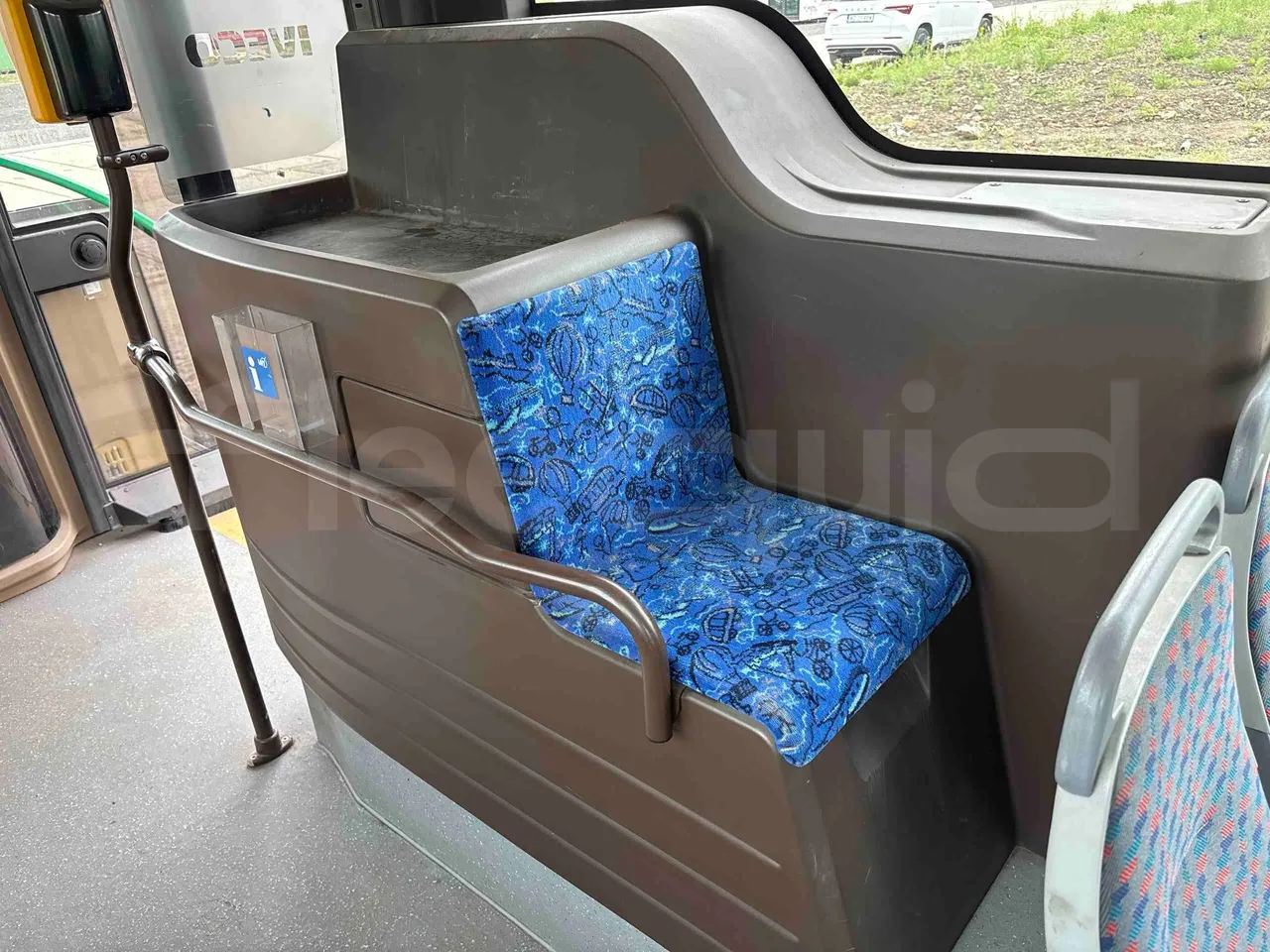 Iveco Urbanway - single seat detail