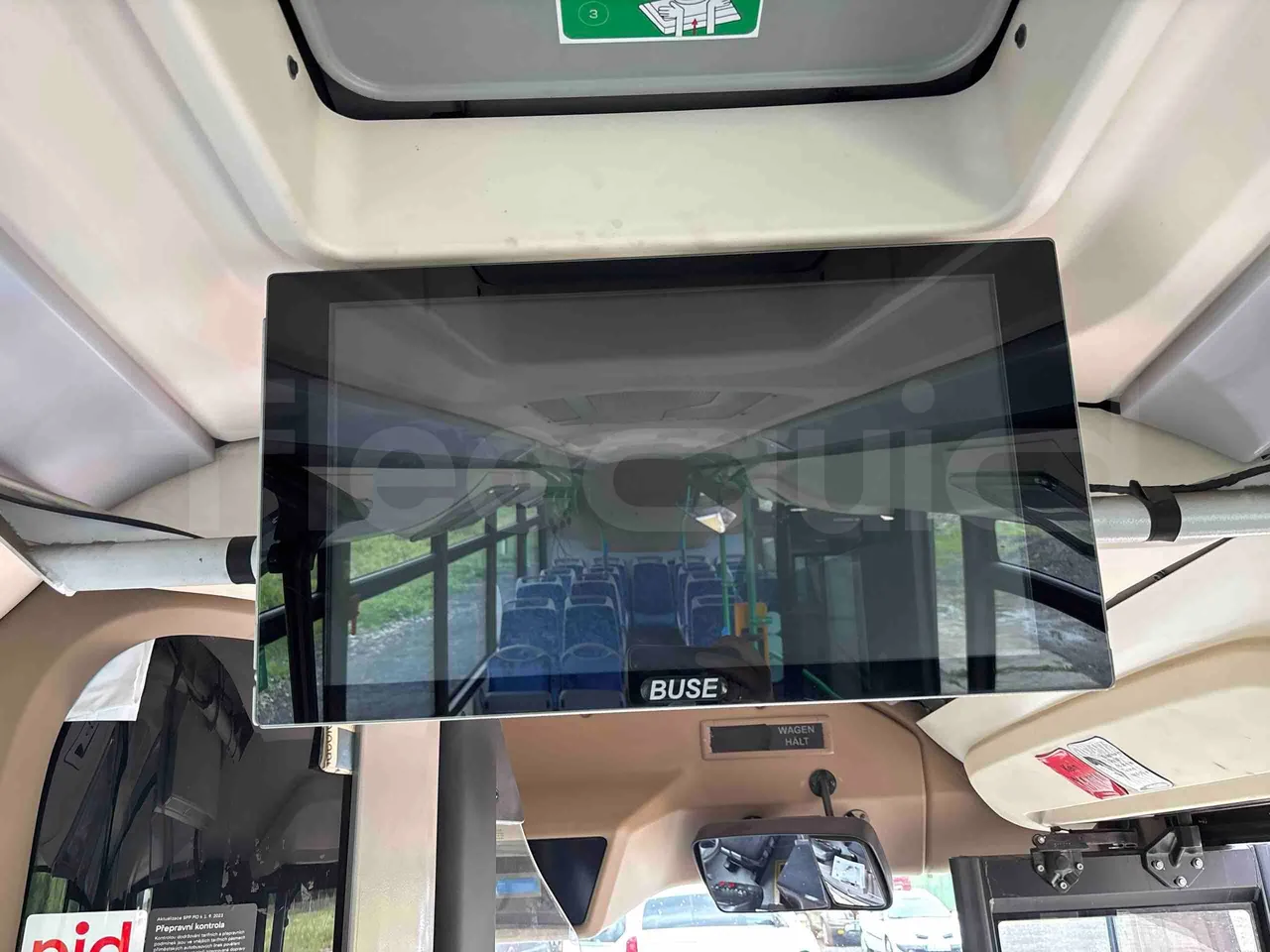 Iveco Urbanway - monitor detail photo