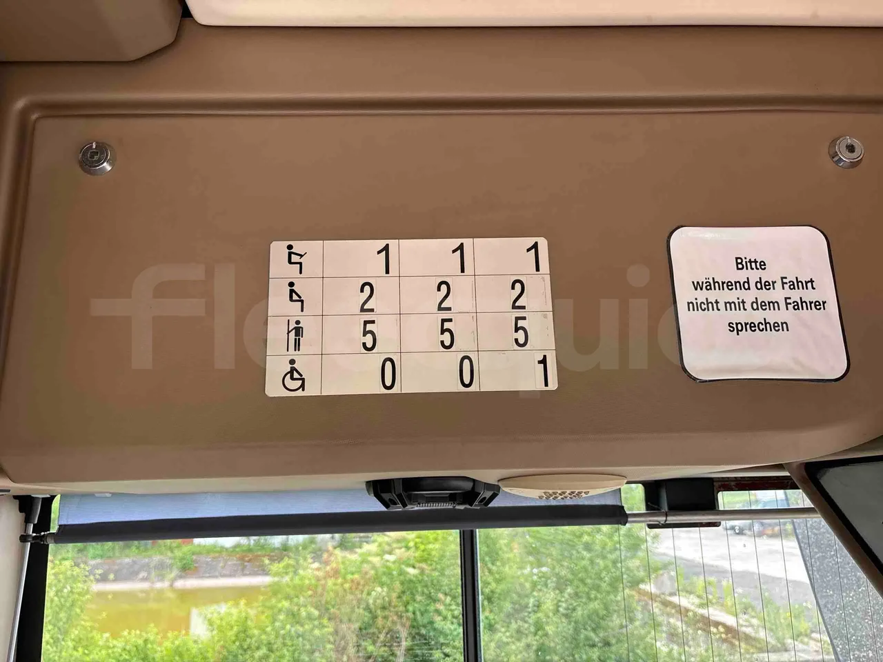 Iveco Urbanway - seat plate photo