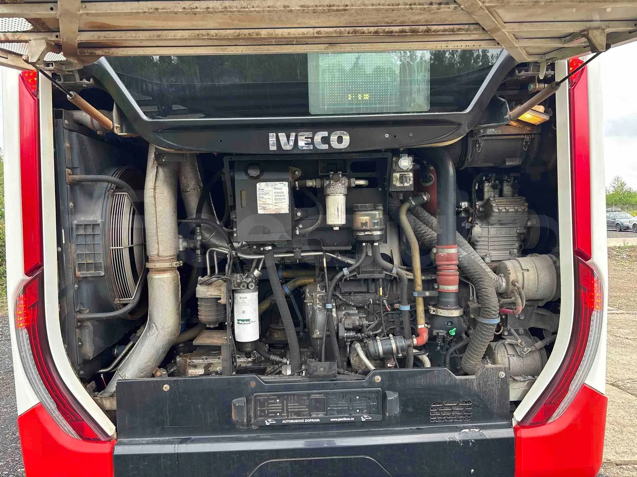 Iveco Urbanway - rear hatch open