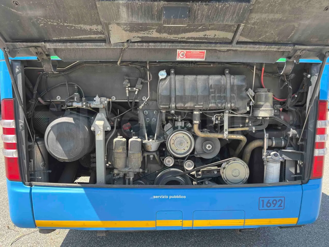 Mercedes-Benz Integro - Rear Hatch Open