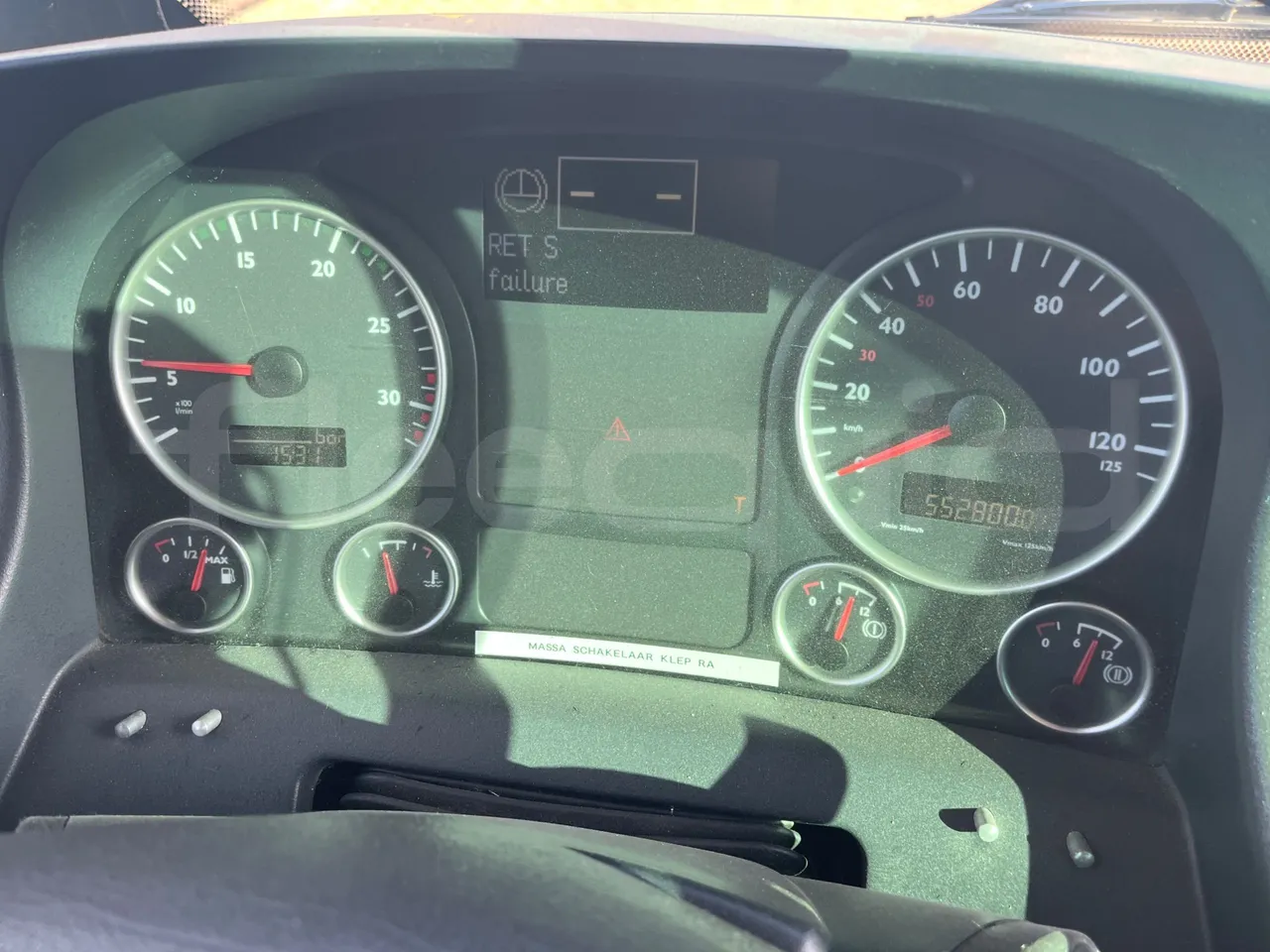 Man A91 A91 - EUR5 - 213kW - 12.7m - buttons panels on