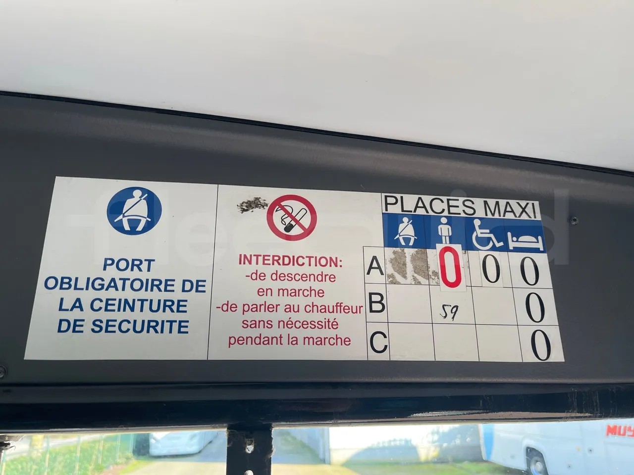 Man A91 A91 - EUR5 - 213kW - 12.7m - seat plate photo