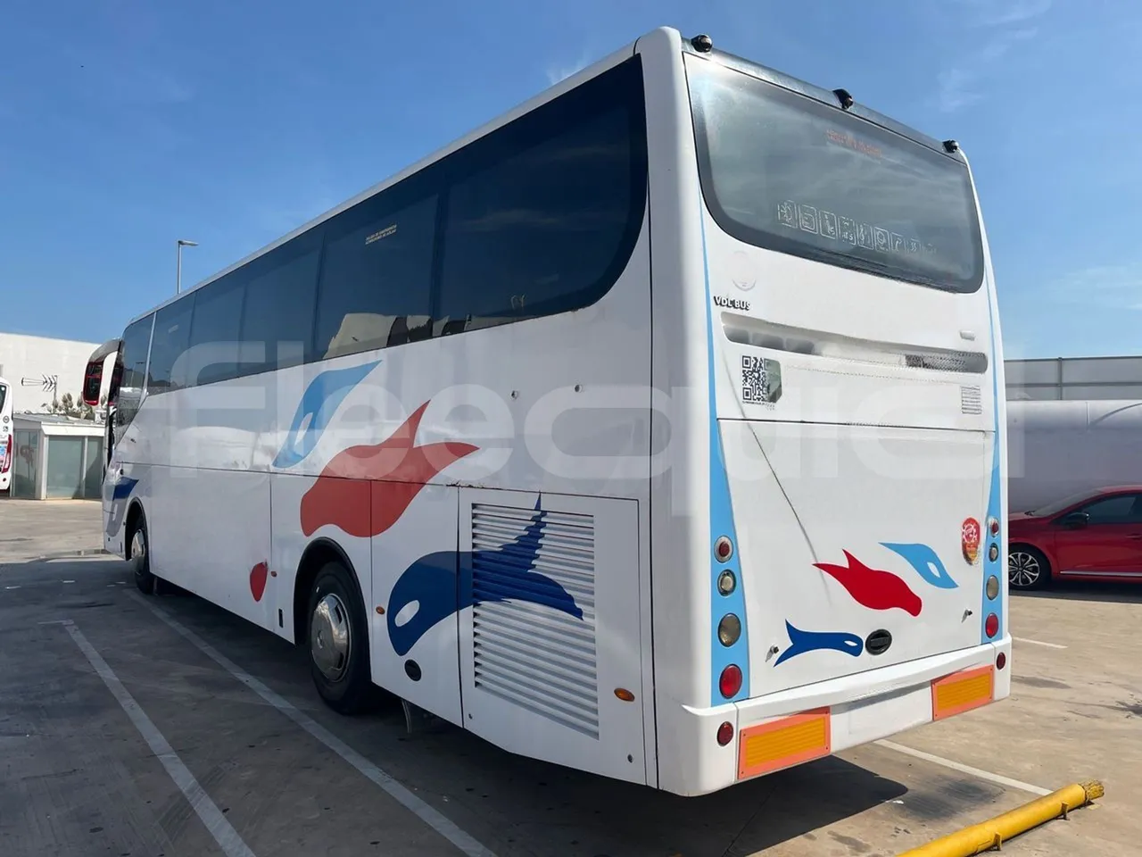 Vdl Andecar V V -EUR4- 340kW -12.2m - 3/4 left rear side