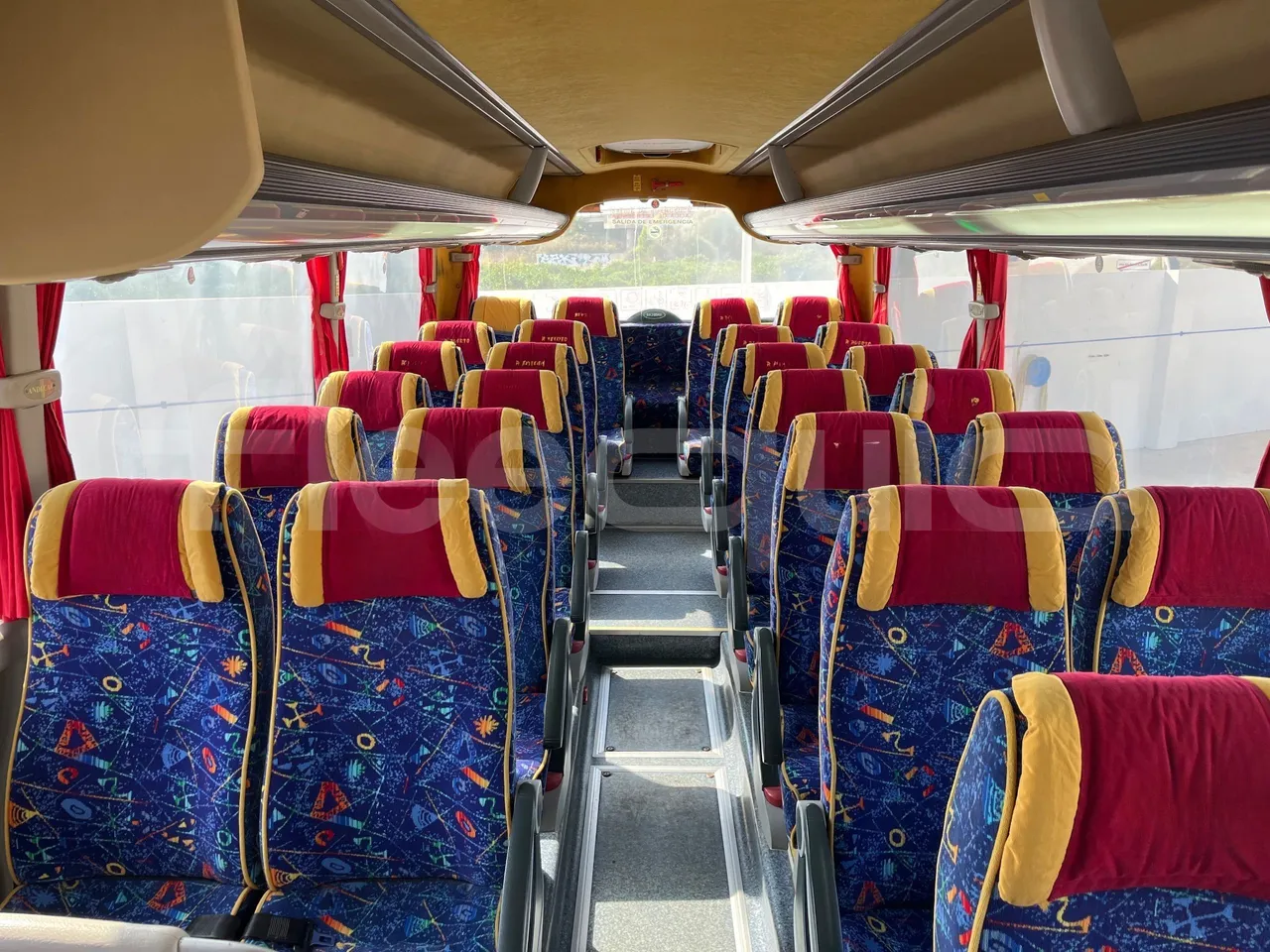 Vdl Andecar V V -EUR4- 340kW -12.2m - reverse view middle aisle