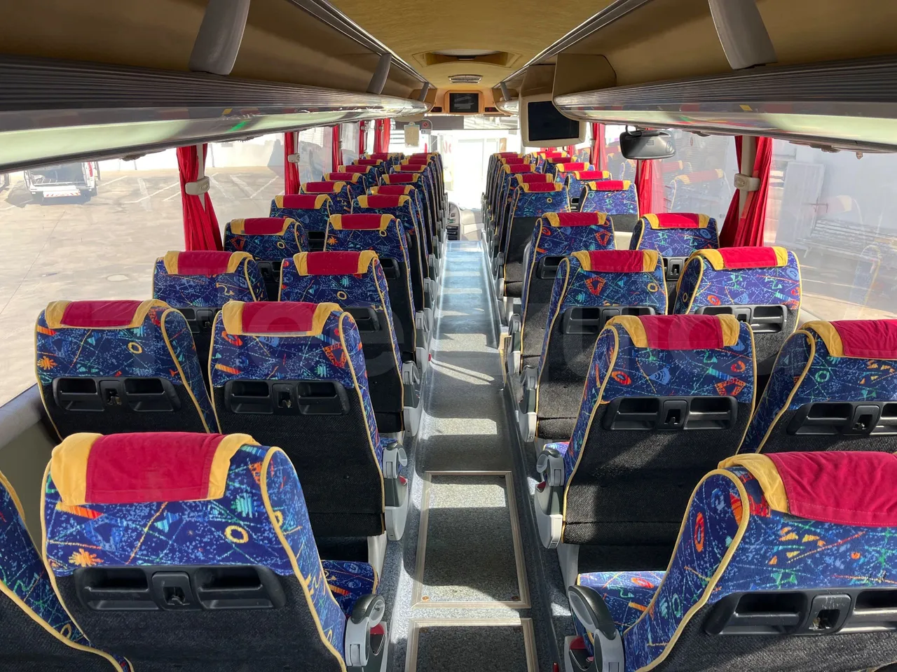 Vdl Andecar V V -EUR4- 340kW -12.2m - forward view all seats last row height