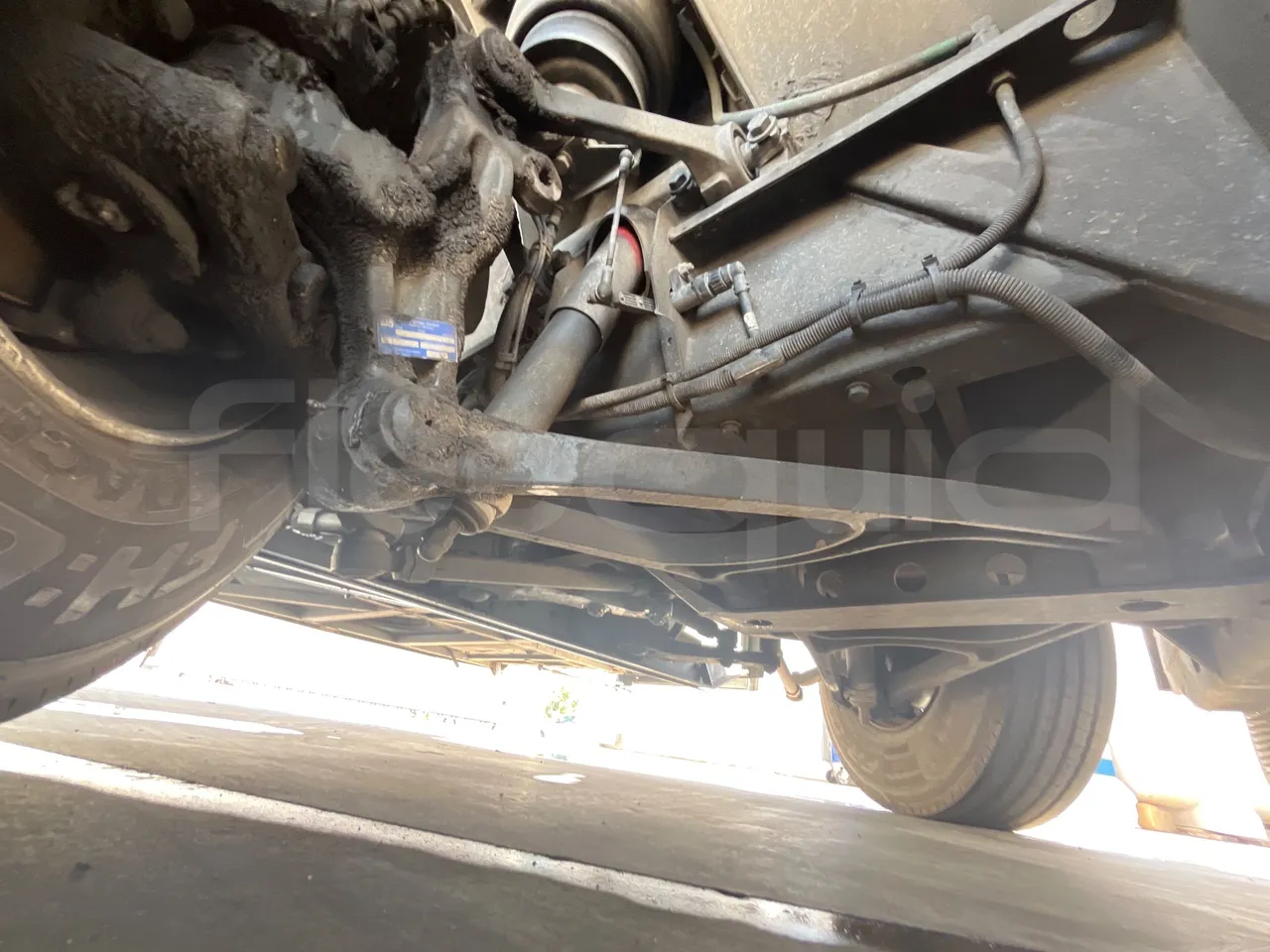 Vdl Andecar V V -EUR4- 340kW -12.2m - front axle left side