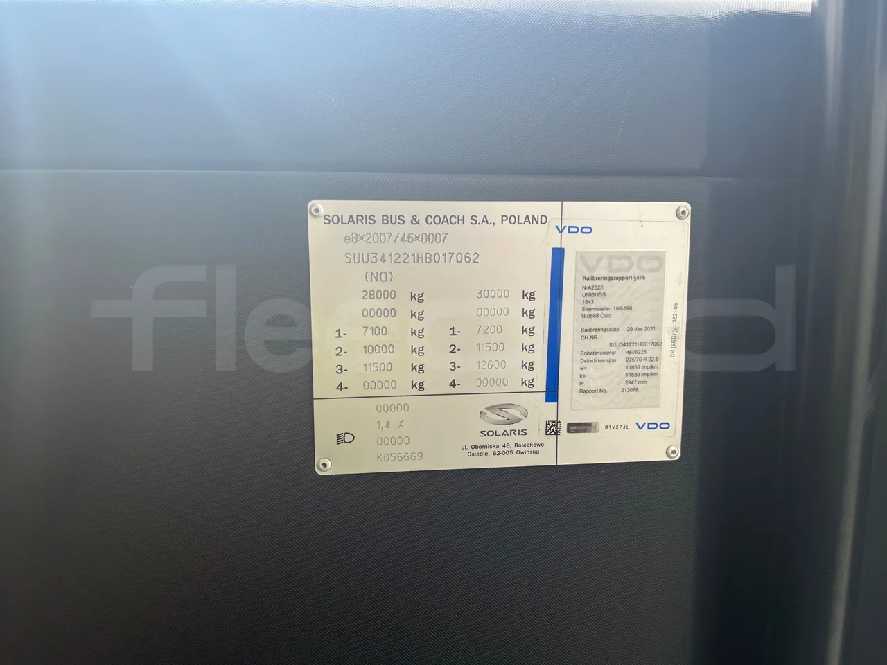 Solaris Urbino 18 - Euro 6 - 271 kW - 18 mt - handrails photo