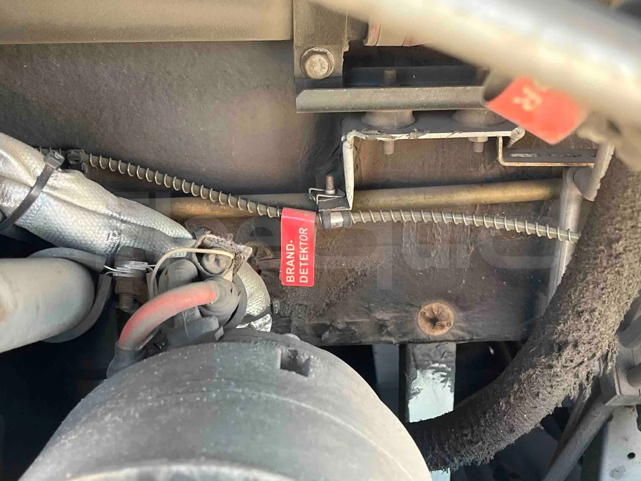 Setra S415 - Fire Suppression Nozzles