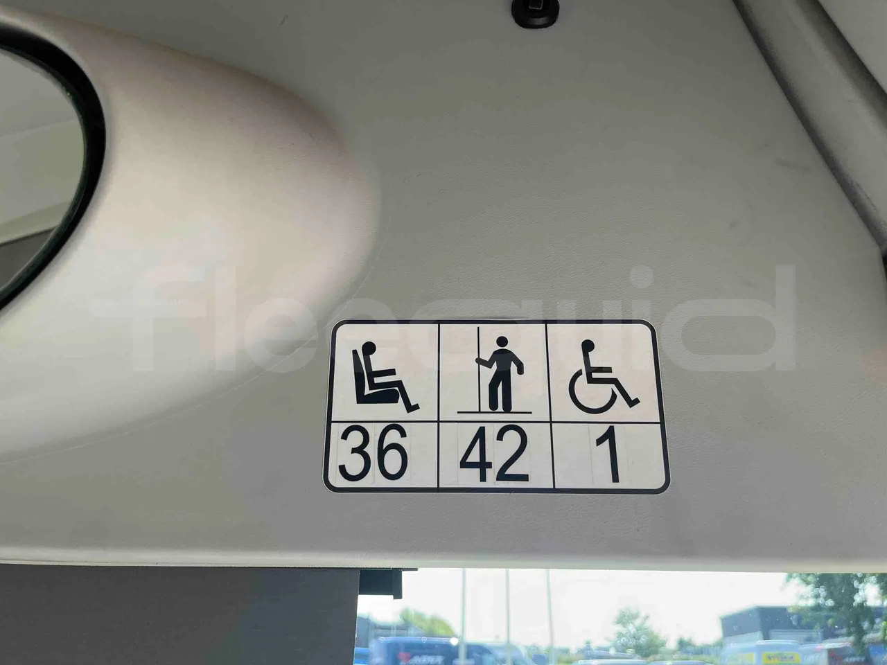 Setra S415 - Seats Plate
