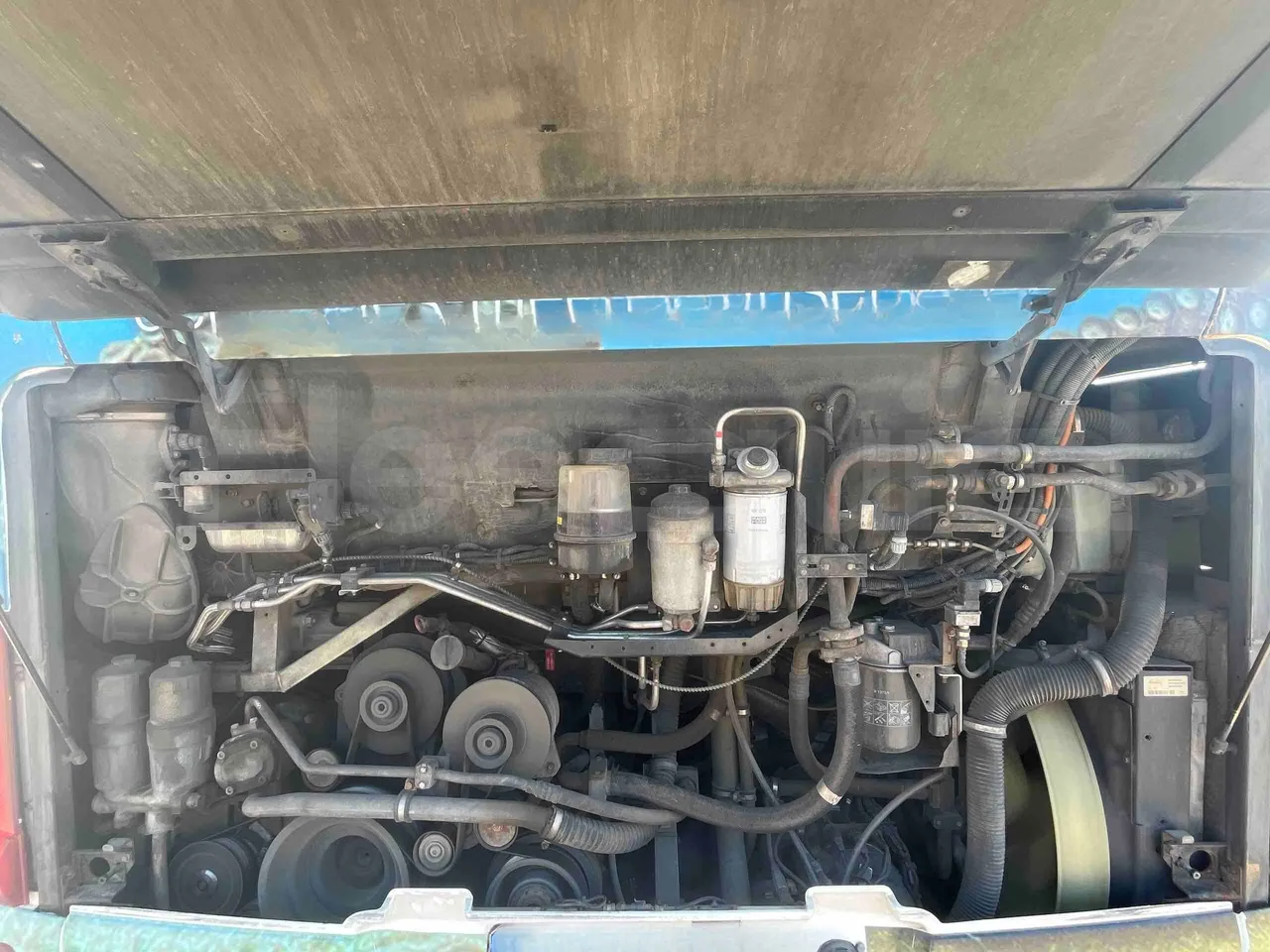 Setra S415 - Rear Hatch Open