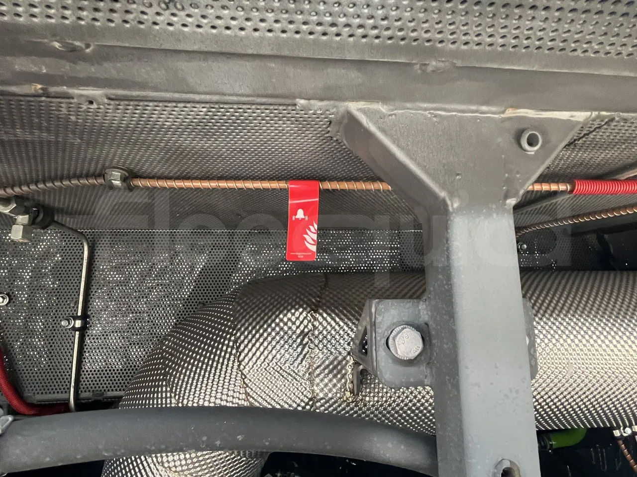 Irizar i6s - Fire Suppression Nozzles