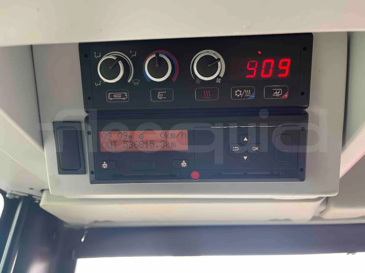 Man Lion's City - Tachograph