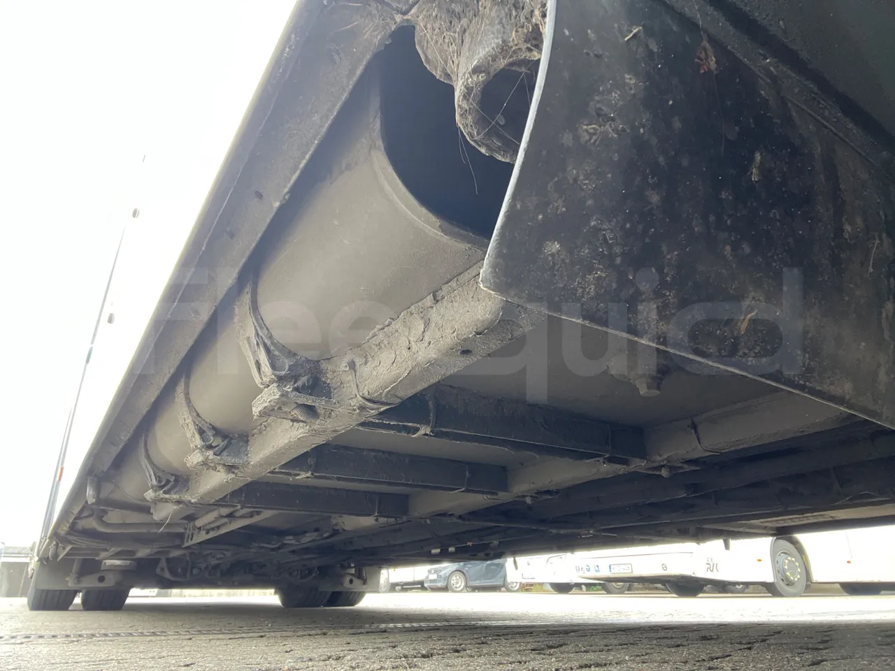 Man Lion's City - front undercarriage from front