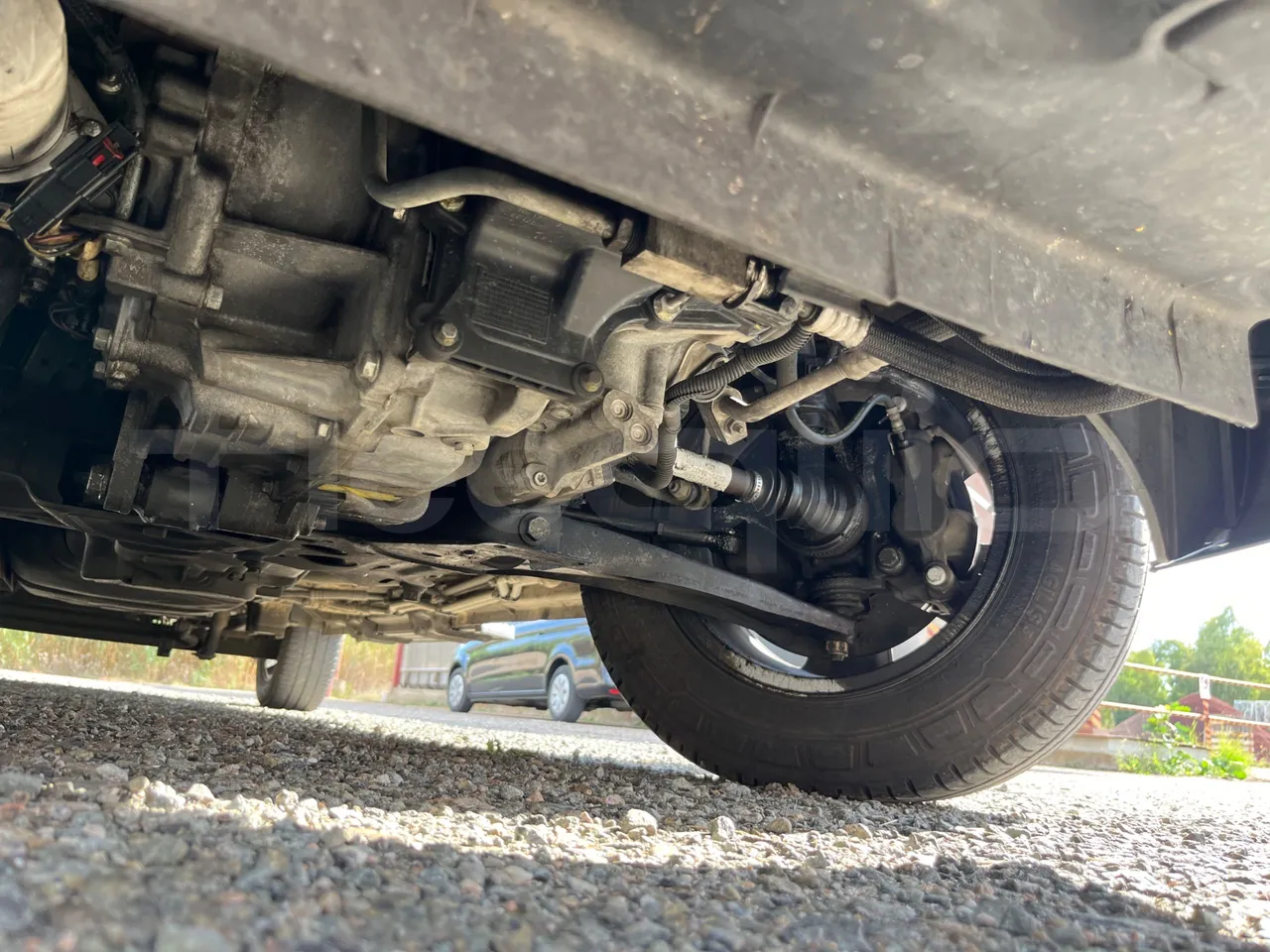 Ford Tourneo Custom YNFA1DBX - EUR6 - 125kW - 5.34m - front axle left side
