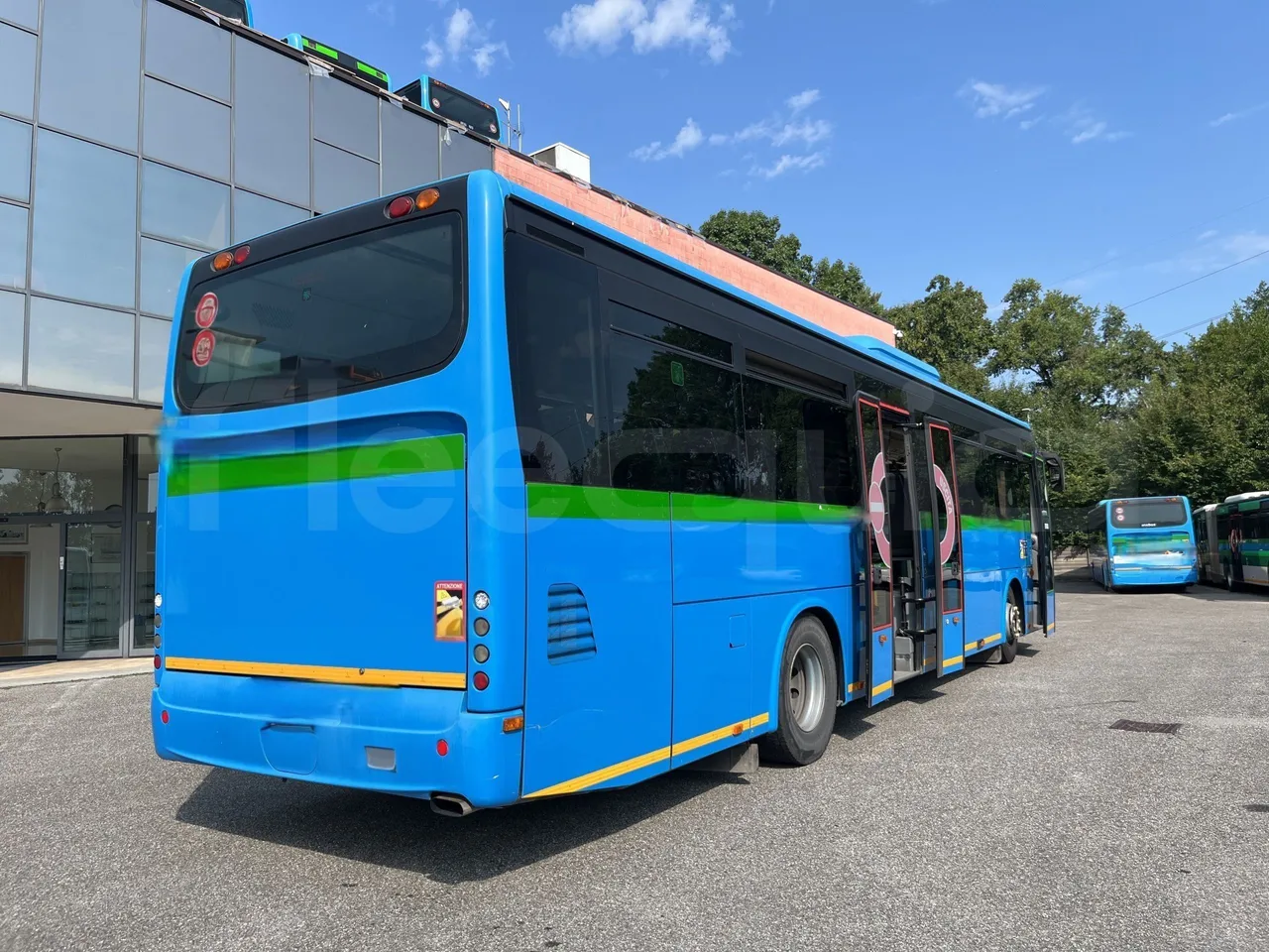 Iveco Crossway - 3/4 Rear Right Side Doors Open