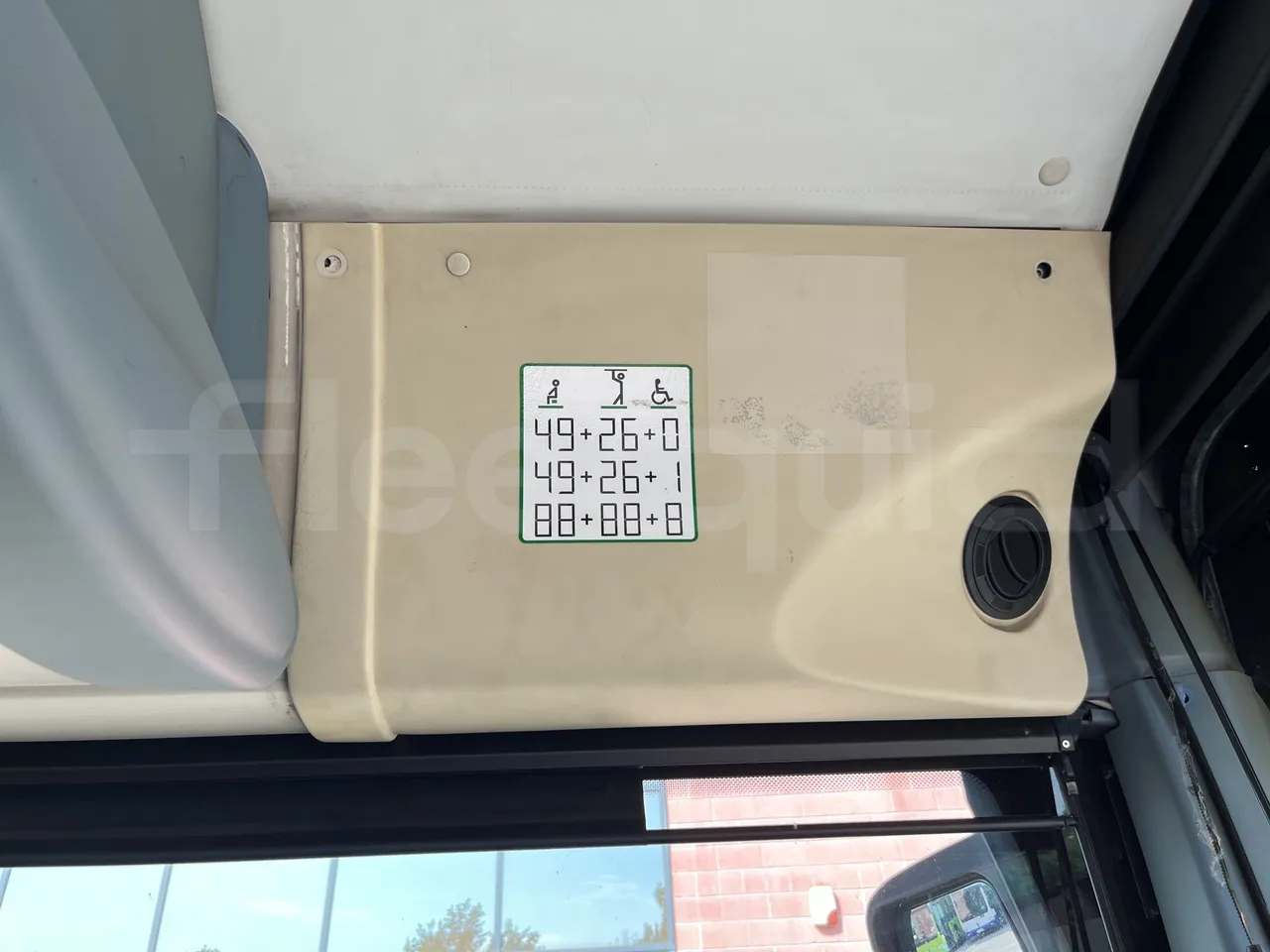 Iveco Crossway - Seats Plate