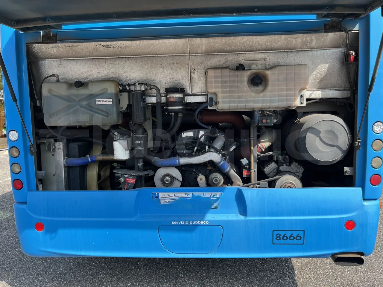 Iveco Crossway - Rear Hatch Open