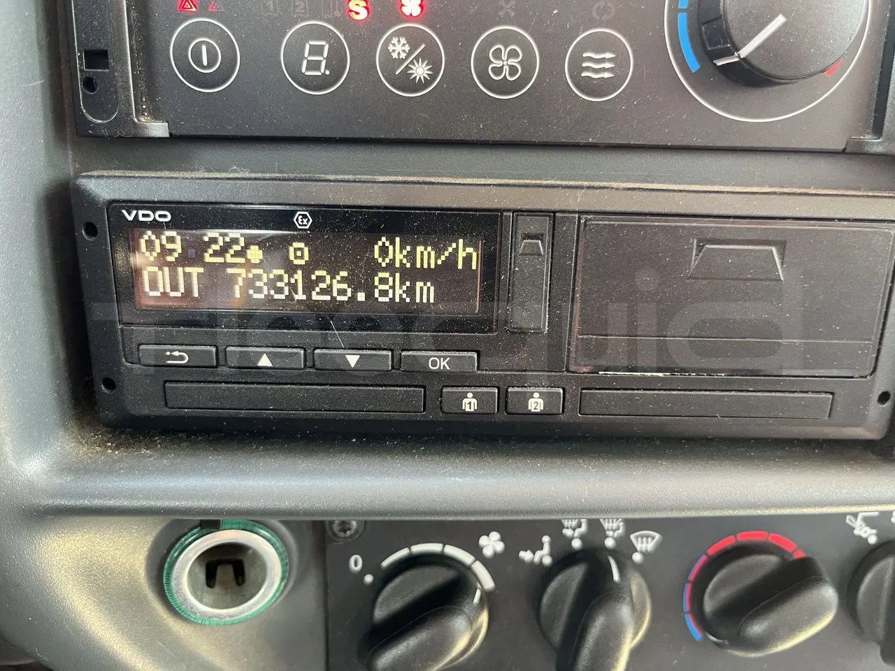 Iveco Crossway - Tachograph