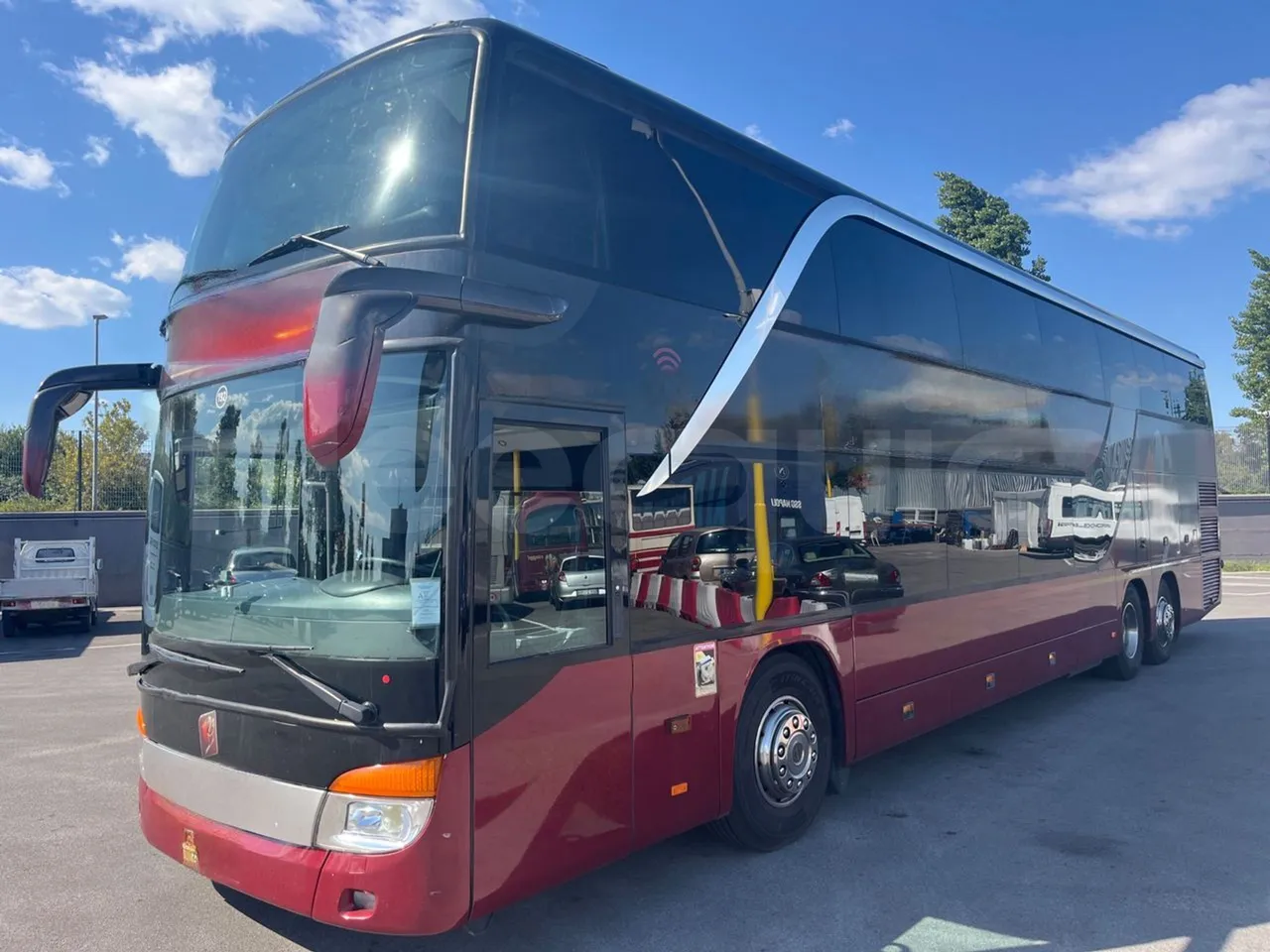 Setra S431 DT-E3/ Euro 3 - 370 Kw - 13.890 Mt - 3/4 front left