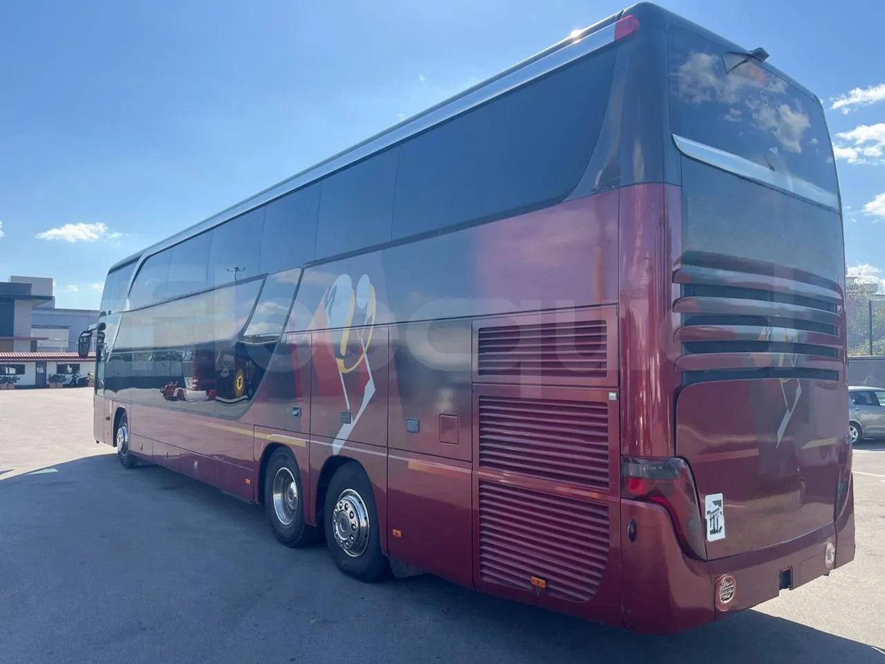 Setra S431 DT-E3/ Euro 3 - 370 Kw - 13.890 Mt - 3/4 left rear side