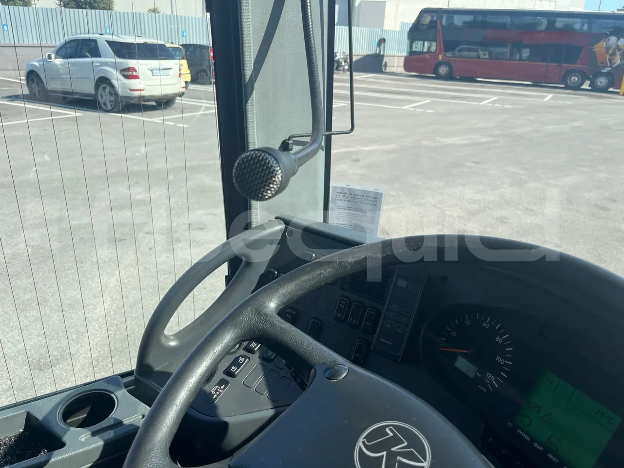 Setra S431 DT-E3/ Euro 3 - 370 Kw - 13.890 Mt - driver microphone accessories photo