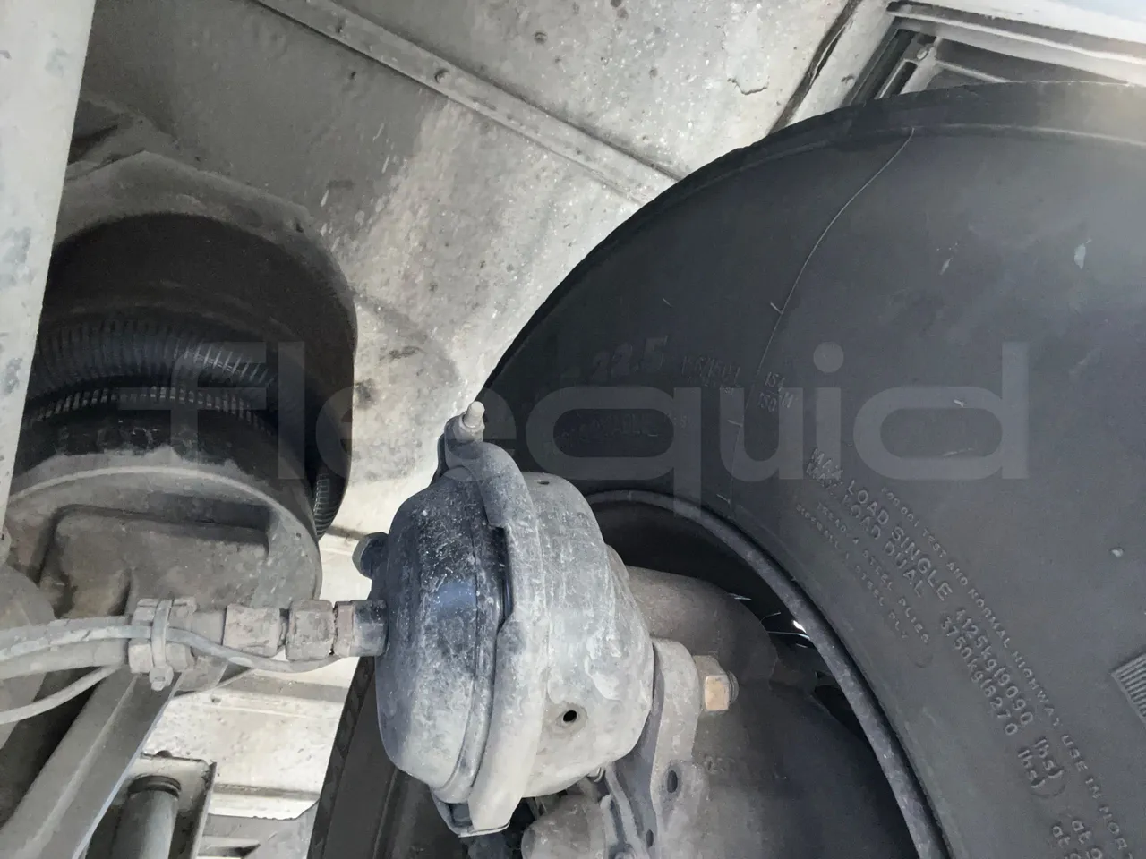 Setra S431 DT-E3/ Euro 3 - 370 Kw - 13.890 Mt - axel 3 caliper brakes left