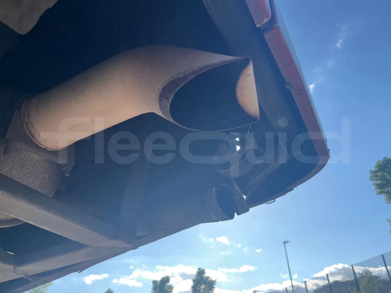 Setra S431 DT-E3/ Euro 3 - 370 Kw - 13.890 Mt - exhaust photo