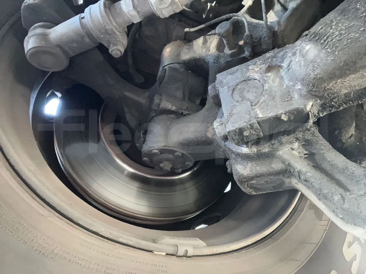 Setra S431 DT-E3/ Euro 3 - 370 Kw - 13.890 Mt - front discs left