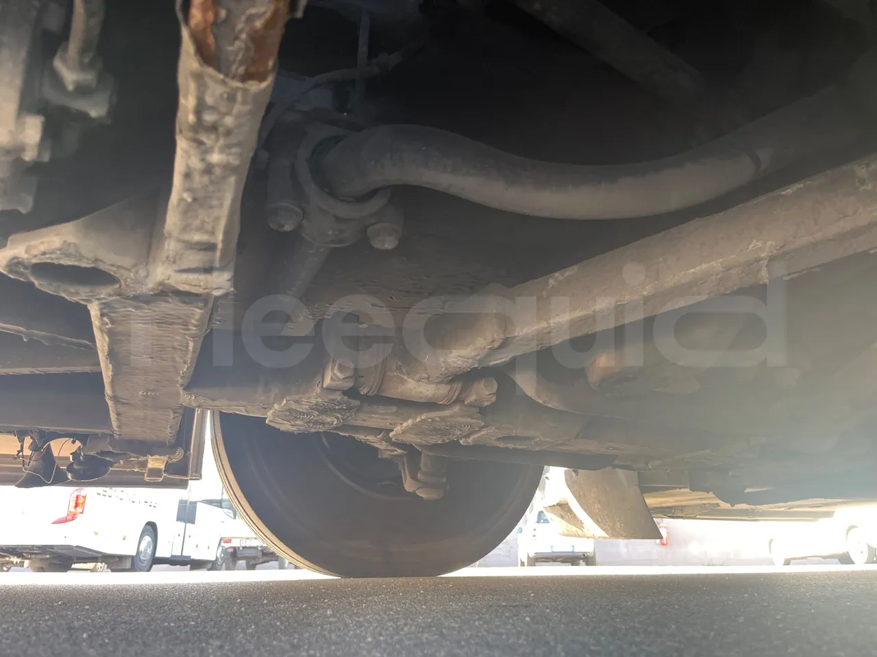 Setra S431 DT-E3/ Euro 3 - 370 Kw - 13.890 Mt - front axle left side