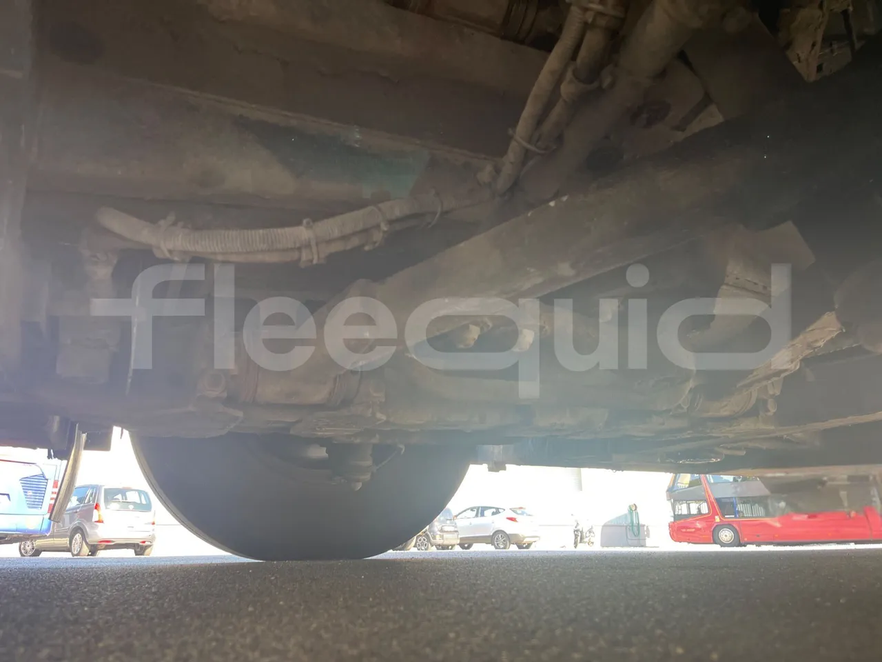 Setra S431 DT-E3/ Euro 3 - 370 Kw - 13.890 Mt - front axle right side