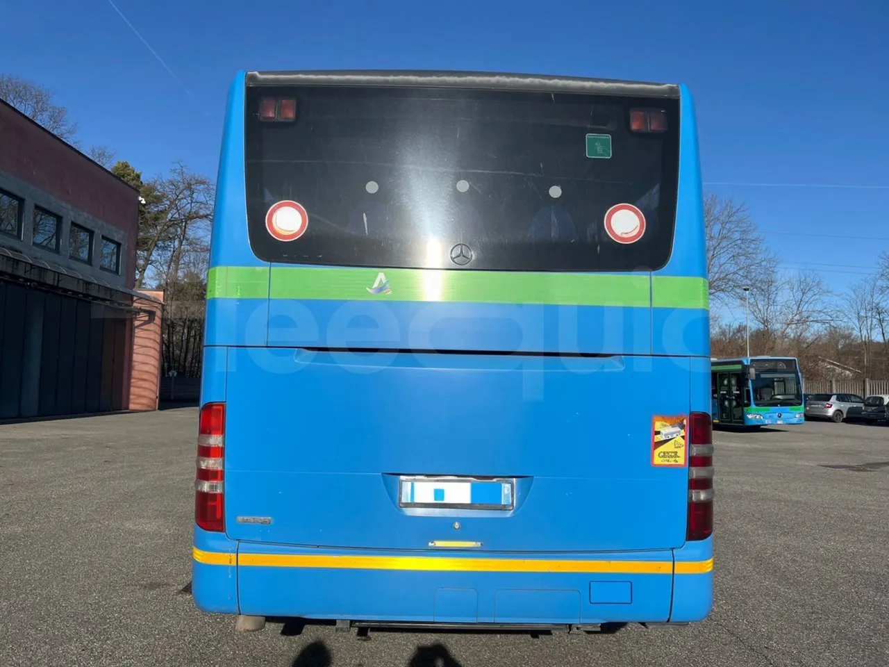 Mercedes-Benz Integro E5 4 - Euro5 - 220kW - 12.140mt - rear hatch closed