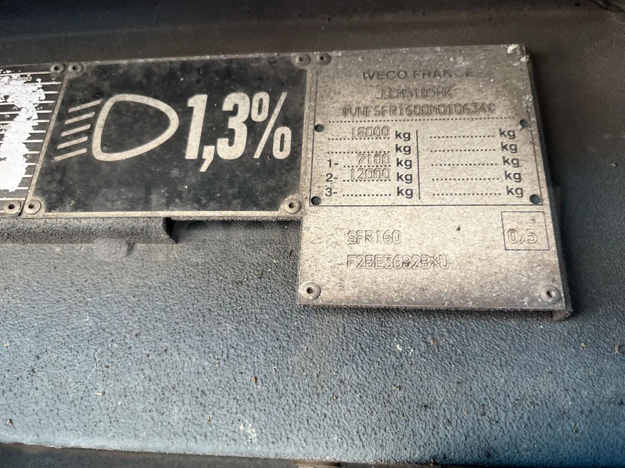 Iveco Crossway - Vehicle Plate