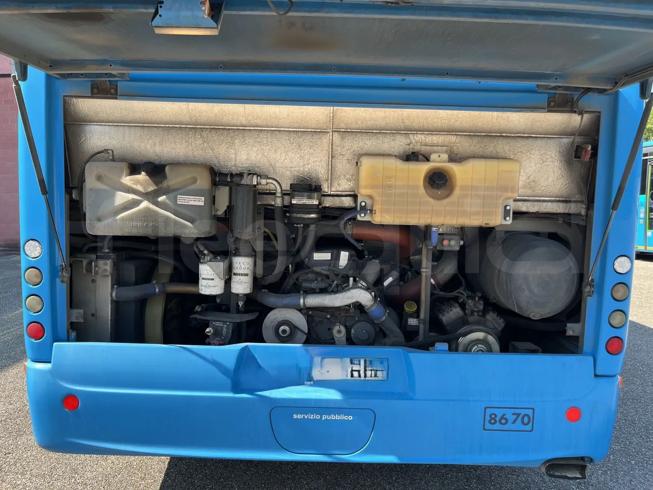Iveco Crossway - Rear Hatch Open