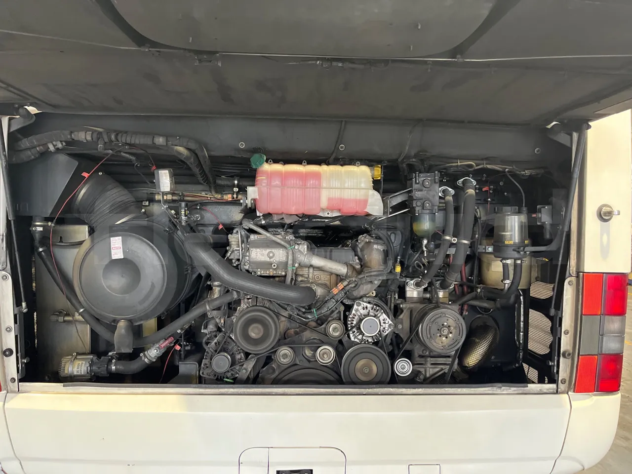 Man Lion's Coach B200746006 - Euro6 - 338kW - 12mt - rear hatch open