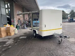 Pedretti M1500 Rimorchio - 3.78m - 3/4 front right doors